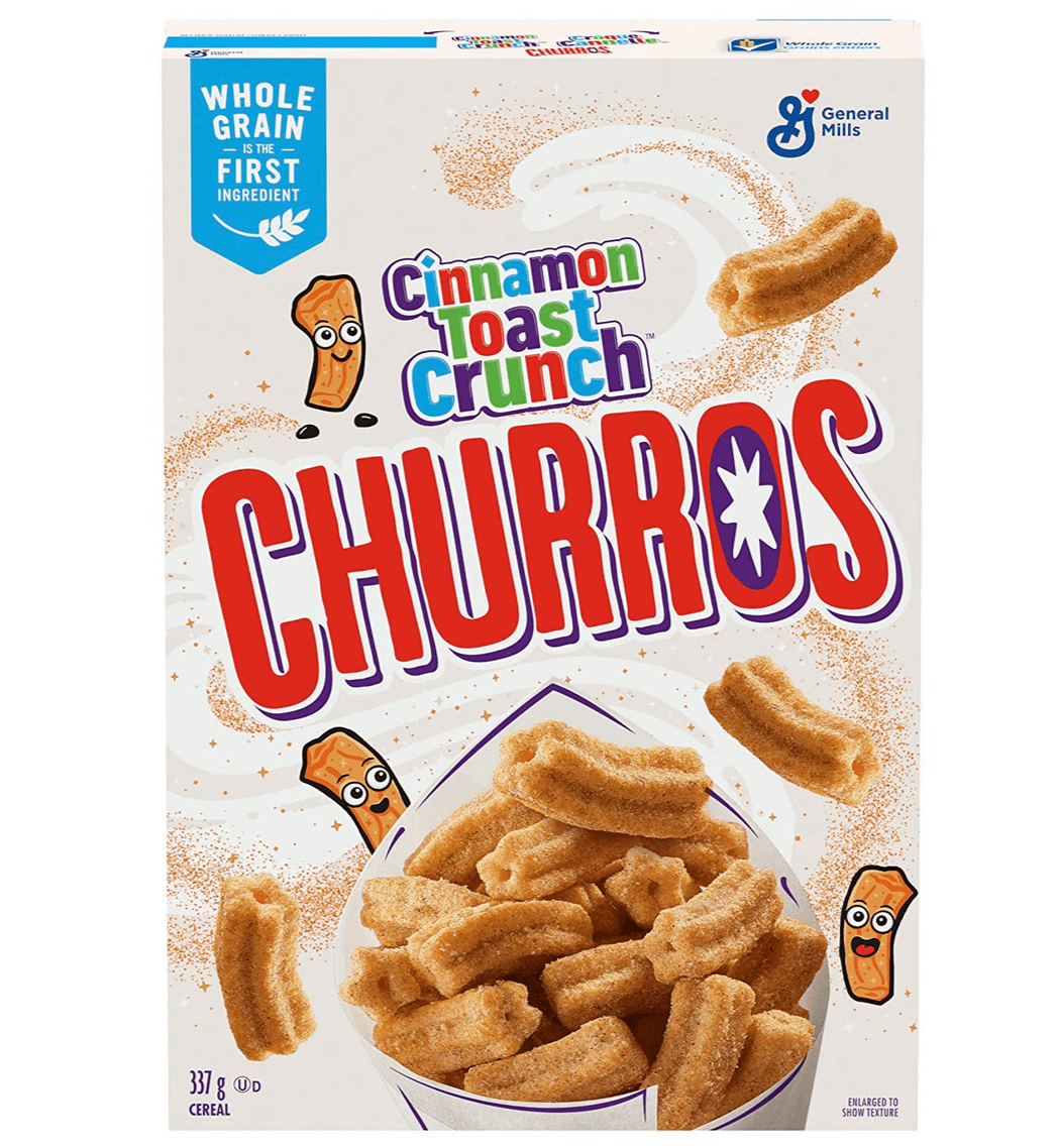 Cinnamon Toast Crunch Churros Cereal 119 Oz 337g