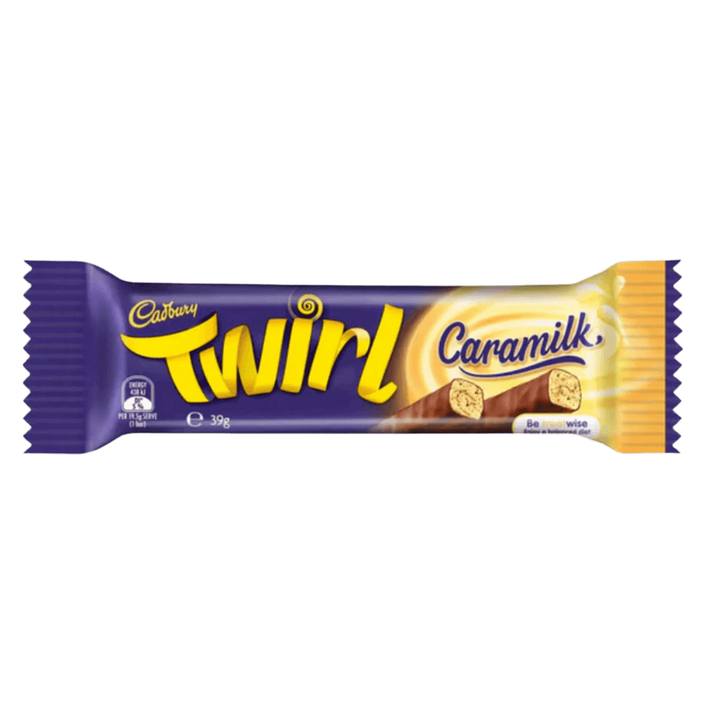 Cadbury Caramilk Twirl Chocolate Bar 39g