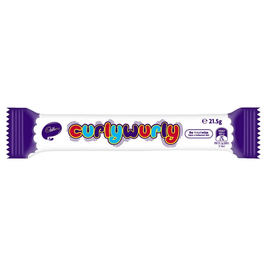 Cadbury Curly Wurly Chocolate Bar 21.5g