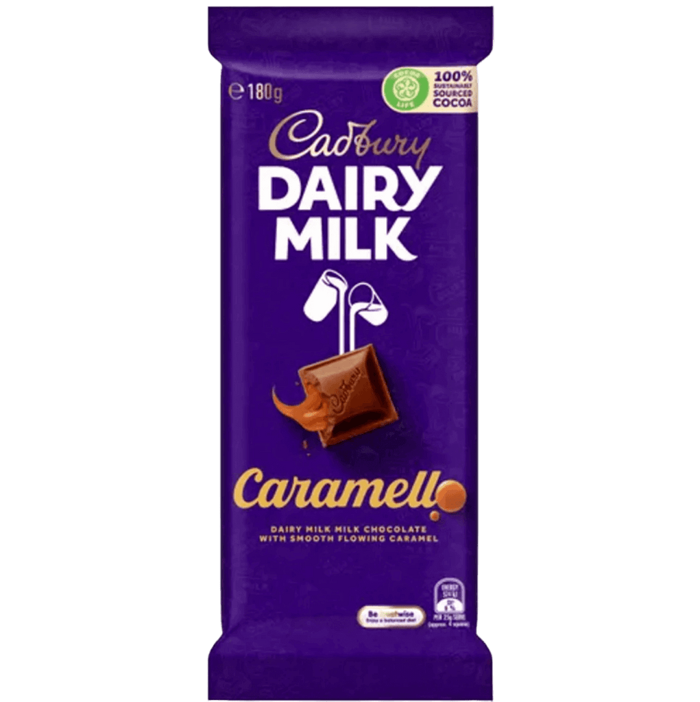 Cadbury Dairy Milk Caramello Chocolate Block 180g