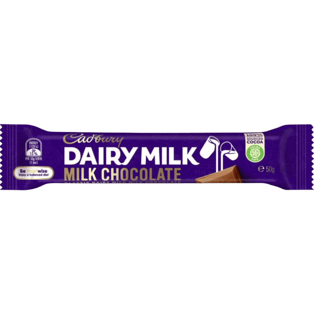 Cadbury Dairy Milk Chocolate Bar 50g