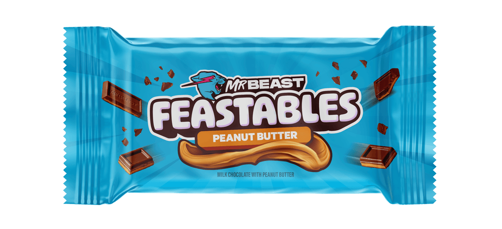 Feastables MrBeast Bar Peanut Butter Chocolate 35g