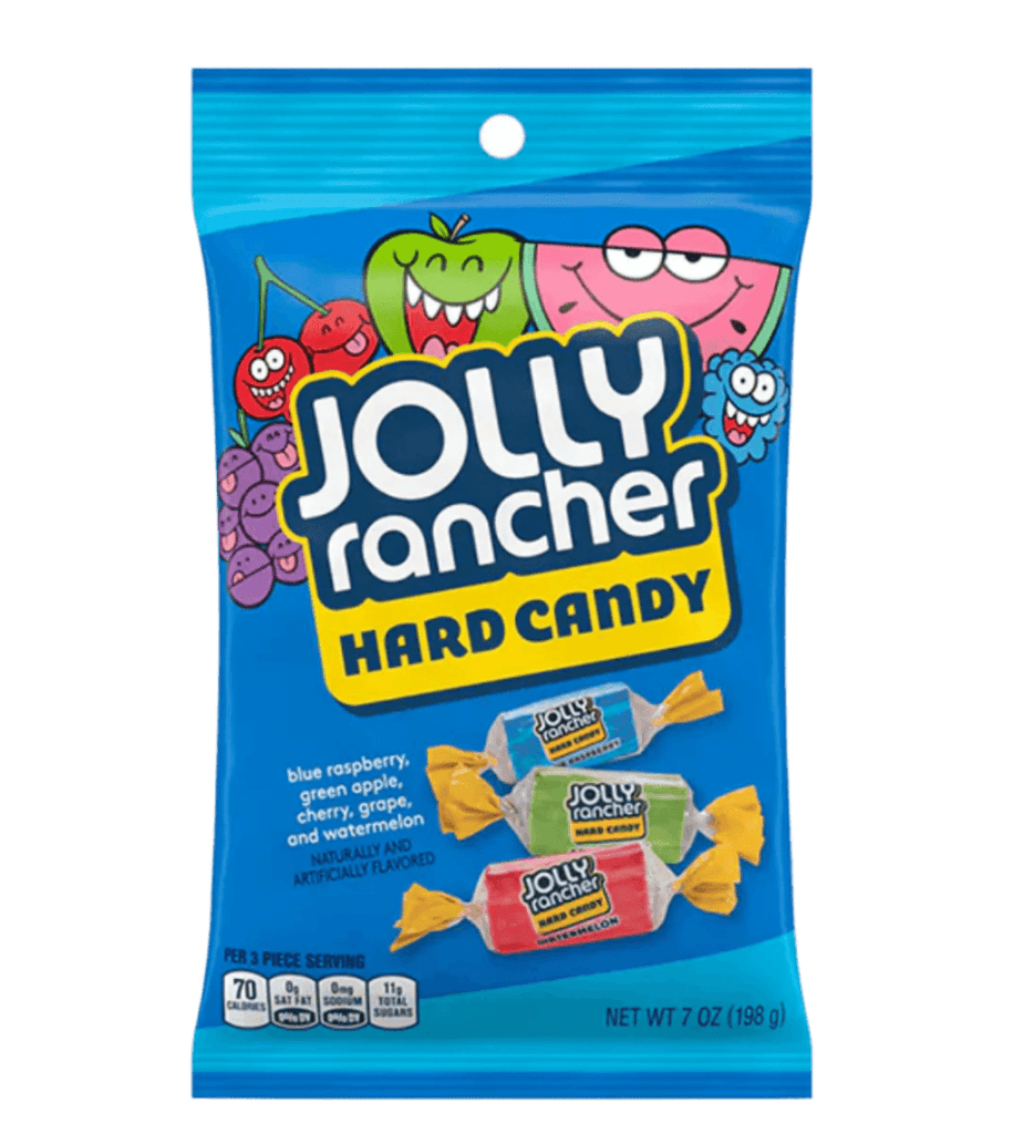 Jolly Rancher Hard Candy Peg Bag 7oz / 184g