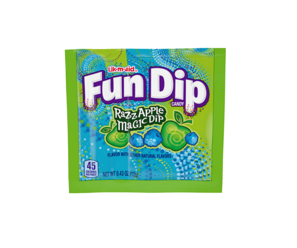 LIK-M-AID Fun Dip Razzapple Magic Dip 0.43 oz / 12g