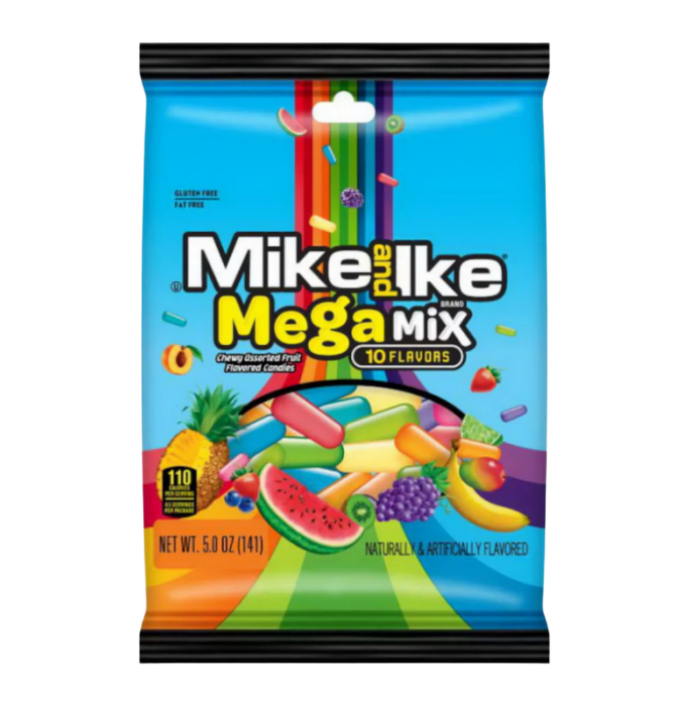 Mike & Ike Mega Mix Peg Bag 5 oz / 141g