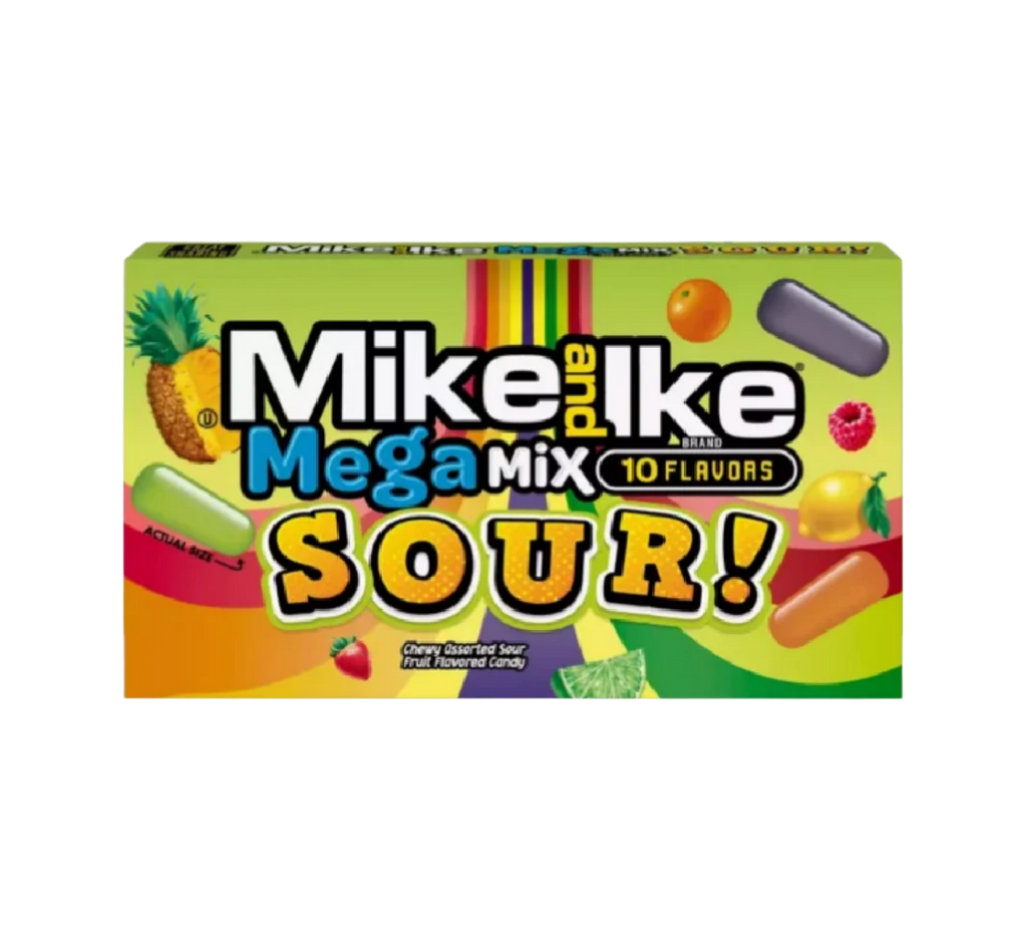 Mike & Ike Mega Mix Sour Theatre Box 4.25 oz / 120g