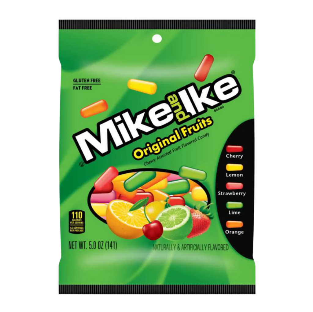 Mike and Ike Original Fruits Peg Bag 5 oz / 141g