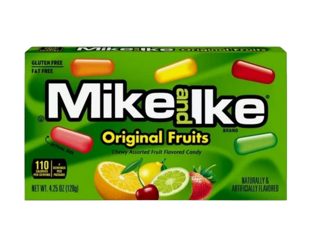 Mike and Ike Original Fruits Theatre Box 4.25 oz / 141g