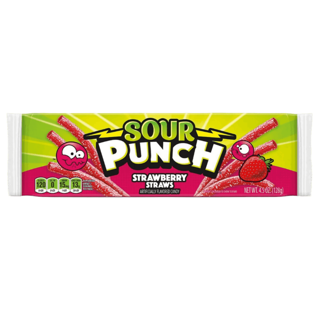 Sour Punch Strawberry Straws Tray 4.5oz / 128g