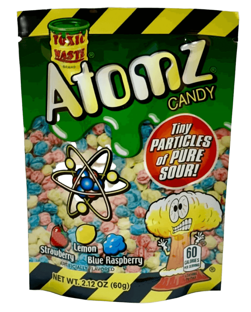 Toxic Waste Atomz Candy Bag 60g